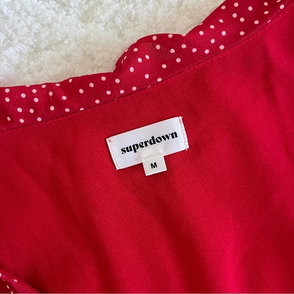 Revolve Superdown Mercy Polka Dot Dress - Picture 6 of 7